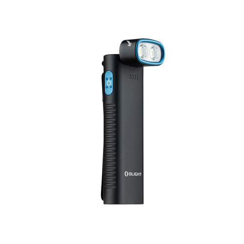 Olight Arkflex Rechargeable Powerful LED Torch With 0-90 Articulating Head - Black