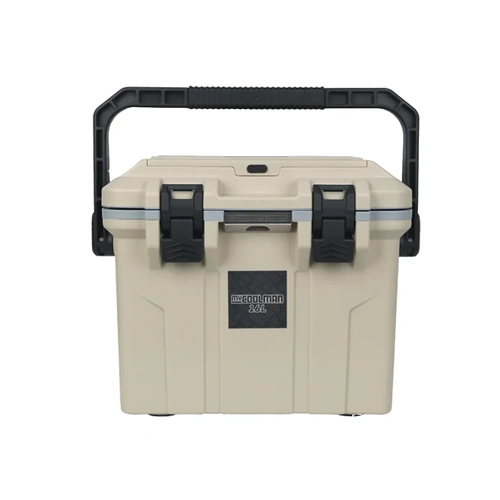 myCoolman 16L Icebox Cooler - Tan/Grey