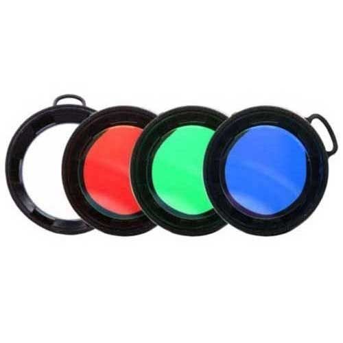 Olight 63mm Torch filter: red, green, blue