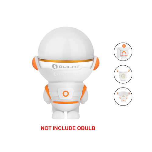 Olight Obuddy Orange Astronaut-Like Charger For Obulb