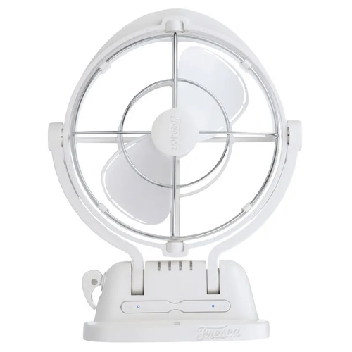 2 PCS - White Fresca 12 Volt Fan for Caravans