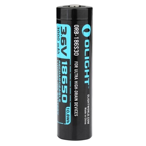 Olight 15A 3000mAh 18650 for Warrior X, M3XS-UT, M2R