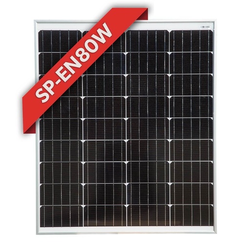 Enerdrive Solar Panel - 80w Mono - White Frame