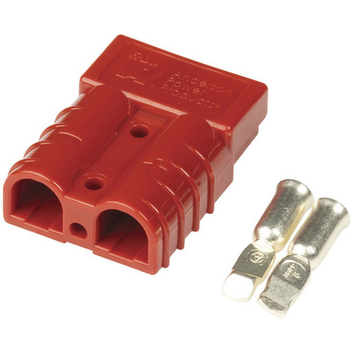50Amp Red Anderson Style Plug 2 Pack