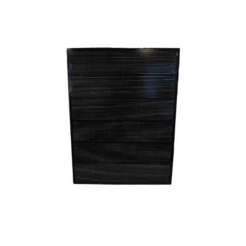 12 Volt Direct 200W Low Profile Monocrystalline Solar Panel for Roof Top Tents Black 1145 x 870 x 17mm