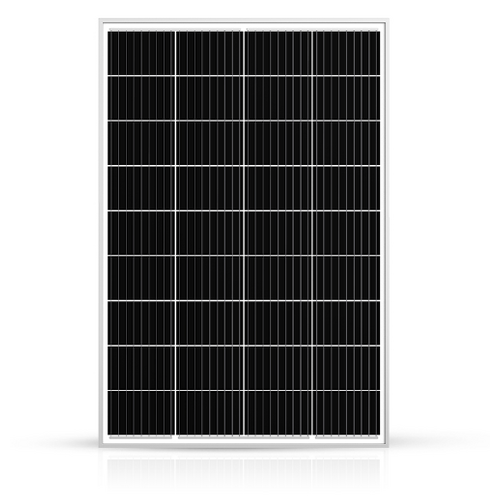 12 Volt Direct 200W Low Profile Monocrystalline Solar Panel Black Frame 1480 x 680 x 17mm