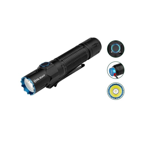 Olight Warrior 3 Dual-button Dual-clipped Everyday Carry Tactical light