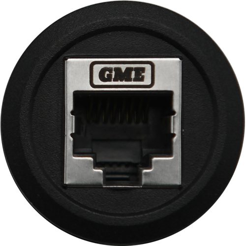 GME XRS-RJ45RND RJ45 Pass-Through Adaptor - Universal Round